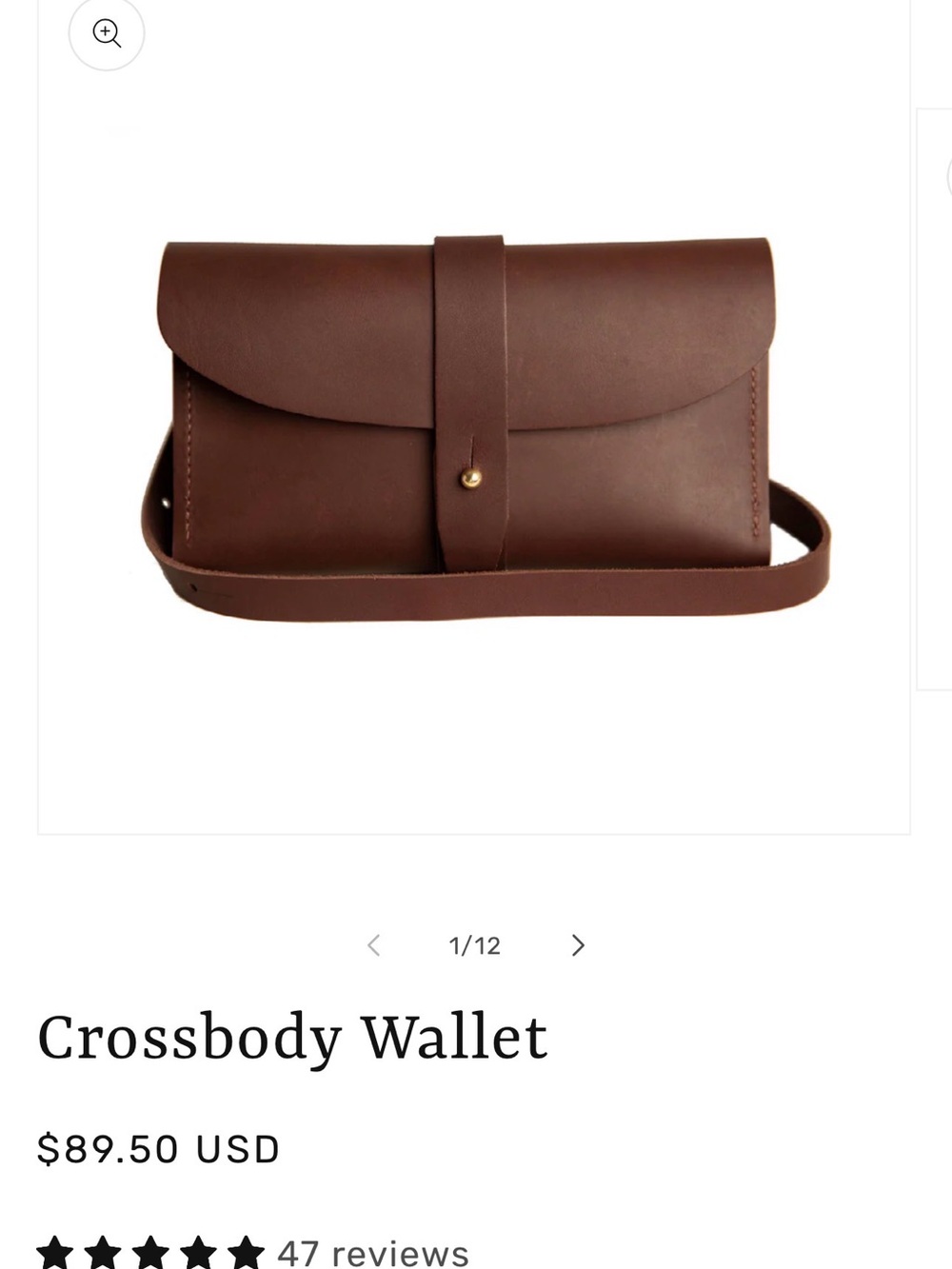 Brown Crossbody Wallet - Women Bags Crossbody